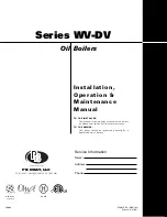 Preview for 24 page of PEERLESS SERIES WV-DV Installation, Operation & Maintenance Manual