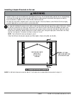 Предварительный просмотр 6 страницы PEERLESS SLWS250/BK Installation And Assembly Manual