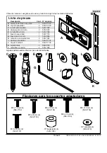 Предварительный просмотр 13 страницы PEERLESS SLWS250/BK Installation And Assembly Manual