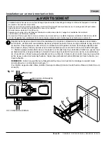 Предварительный просмотр 24 страницы PEERLESS SLWS250/BK Installation And Assembly Manual