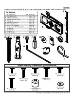 Предварительный просмотр 33 страницы PEERLESS SLWS250/BK Installation And Assembly Manual