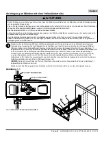 Предварительный просмотр 34 страницы PEERLESS SLWS250/BK Installation And Assembly Manual