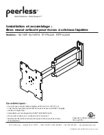 Preview for 10 page of PEERLESS SmartMount RTFPA-220 Installation And Assembly Manual