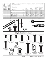 Preview for 3 page of PEERLESS SmartMount SF670  and assembly Installation And Assembly Manual