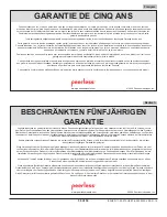 Preview for 34 page of PEERLESS SmartMount SF670  and assembly Installation And Assembly Manual