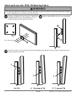 Preview for 13 page of PEERLESS SR1M Installation And Assembly Manual