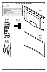 Предварительный просмотр 7 страницы PEERLESS ULTRAVIEW Series User Manual