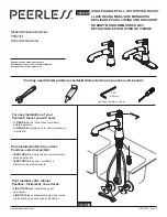 PEERLESS Westchester P6923LF Series Instructions Manual предпросмотр