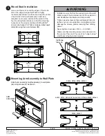 Preview for 2 page of PEERLESS WSP700 Installing