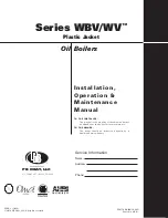 Предварительный просмотр 26 страницы PeerlessBoilers WBV-03-060 Installation, Operation & Maintenance Manual