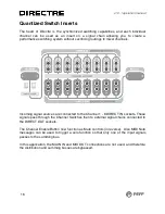 Предварительный просмотр 16 страницы Peff DIRECTRE Operation Manual