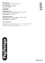 Preview for 46 page of Peg-Perego 872300 Instructions For Use Manual