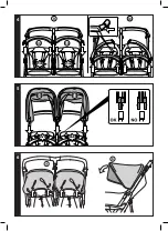 Preview for 3 page of Peg-Perego Aria Shopper Twin Instructions For Use Manual