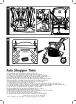 Preview for 8 page of Peg-Perego Aria Shopper Twin Instructions For Use Manual