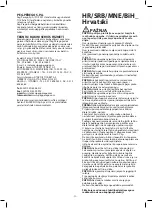 Preview for 40 page of Peg-Perego Aria Shopper Twin Instructions For Use Manual