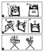 Preview for 2 page of Peg-Perego Bassinet Stand Instructions For Use Manual