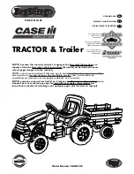 Preview for 1 page of Peg-Perego CASE IH Agriculture IGCD0554 Use And Care Manual