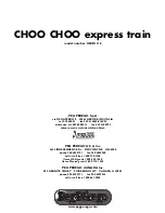 Предварительный просмотр 24 страницы Peg-Perego CHOO CHOO express train IGED1116 Use And Care Manual