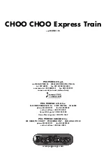 Preview for 40 page of Peg-Perego CHOO CHOO Express Train Use And Care Manual