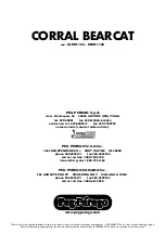 Preview for 40 page of Peg-Perego Corral BEARCAT Use And Care Manual