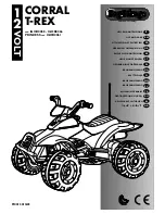 Peg-Perego CORRAL T-REX Use And Care Manual preview