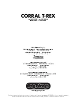 Preview for 40 page of Peg-Perego CORRAL T-REX Use And Care Manual