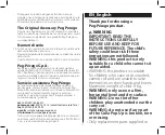 Preview for 11 page of Peg-Perego Culla Pop-Up Instructions For Use Manual