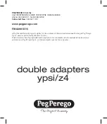 Preview for 16 page of Peg-Perego Double adapters Instructions For Use Manual