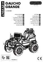 Предварительный просмотр 1 страницы Peg-Perego GAUCHO GRANDE Use And Care Manual