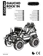 Peg-Perego GAUCHO ROCK'IN IGOD0075 Use And Care Manual preview