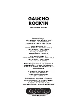 Предварительный просмотр 40 страницы Peg-Perego GAUCHO ROCK'IN Use And Care Manual