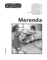 Peg-Perego Merenda Instructions For Use Manual preview