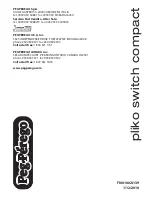 Предварительный просмотр 56 страницы Peg-Perego pliko switch compact Instructions For Use Manual