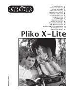 Peg-Perego Pliko X-Lite Instructions For Use Manual preview