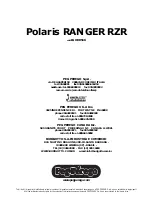 Предварительный просмотр 56 страницы Peg-Perego Polaris RANGER RZR IGOD0516 Use And Care Manual