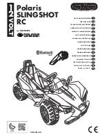 Peg-Perego Polaris SLINGSHOT RC Use And Care Manual preview