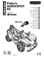 Preview for 1 page of Peg-Perego Polaris SLINGSHOT RC Use And Care Manual