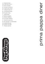 Peg-Perego Prima Pappa Diner Instructions For Use Manual preview