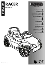 Peg-Perego RACER IGED1107 Use And Care Manual preview