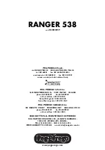 Preview for 40 page of Peg-Perego RANGER 538 Use And Care Manual