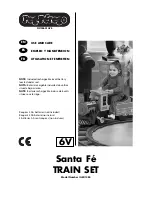 Preview for 1 page of Peg-Perego Santa Fe TRAIN SET Use And Care Manual