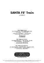 Предварительный просмотр 5 страницы Peg-Perego SANTA FE' TRAIN Use And Care