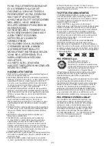 Preview for 23 page of Peg-Perego sdraietta mia Instructions For Use Manual