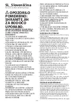 Preview for 24 page of Peg-Perego sdraietta mia Instructions For Use Manual