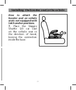 Preview for 21 page of Peg-Perego Viaggio Shuttle 120 Instructions For Use Manual