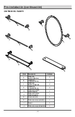 Предварительный просмотр 11 страницы Pegasus 20720P-0104 Use And Care Manual