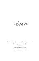 Preview for 21 page of Pegasus 20720P-0104 Use And Care Manual