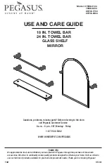 Предварительный просмотр 1 страницы Pegasus 20735-1704 Use And Care Manual