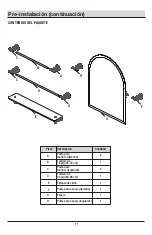 Предварительный просмотр 11 страницы Pegasus 20735-1704 Use And Care Manual