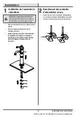 Preview for 23 page of Pegasus 65202W-7004 Installation And Care Manual